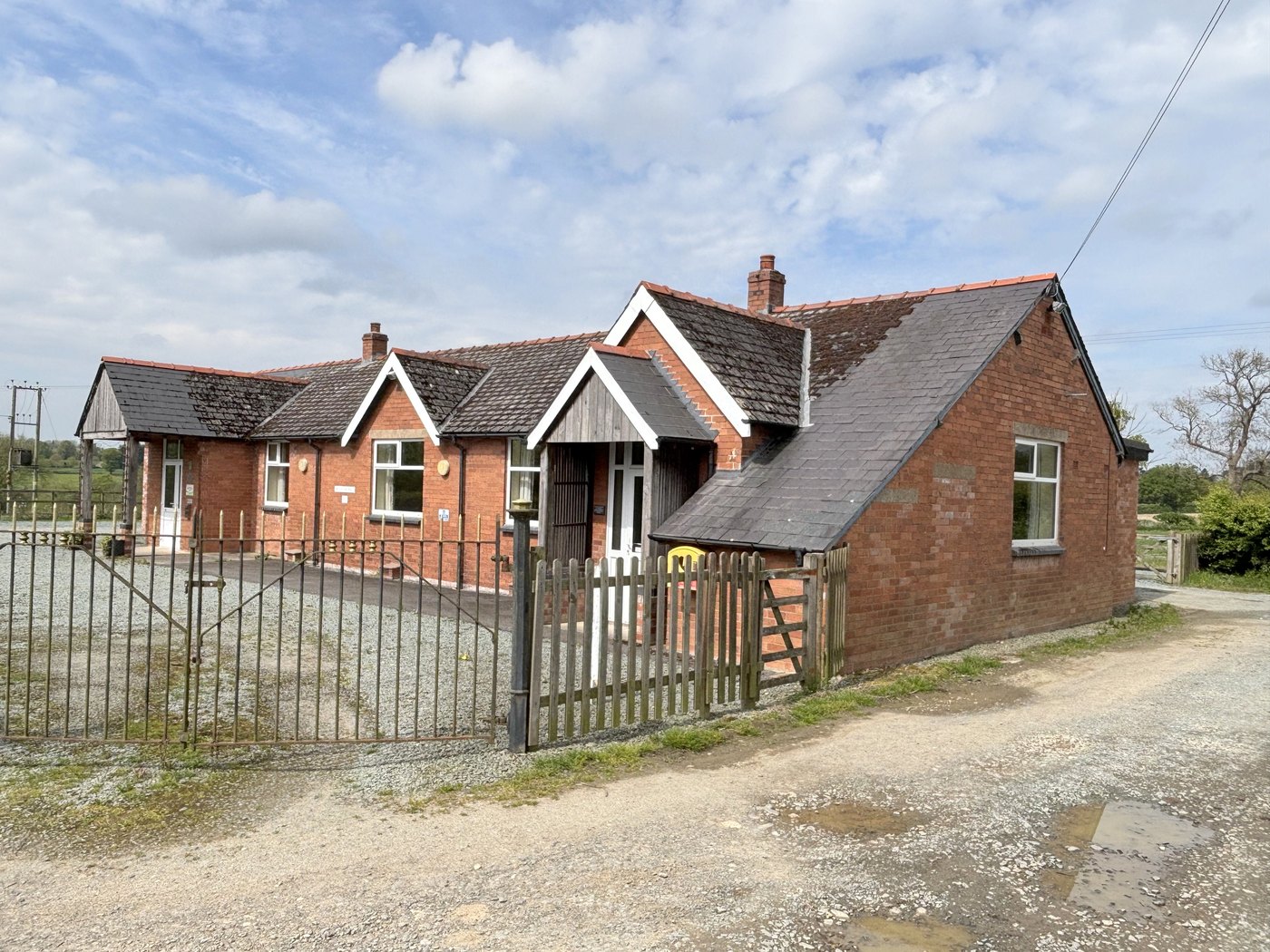 Fitz Village Hall, one of the two halls where the parish council meets